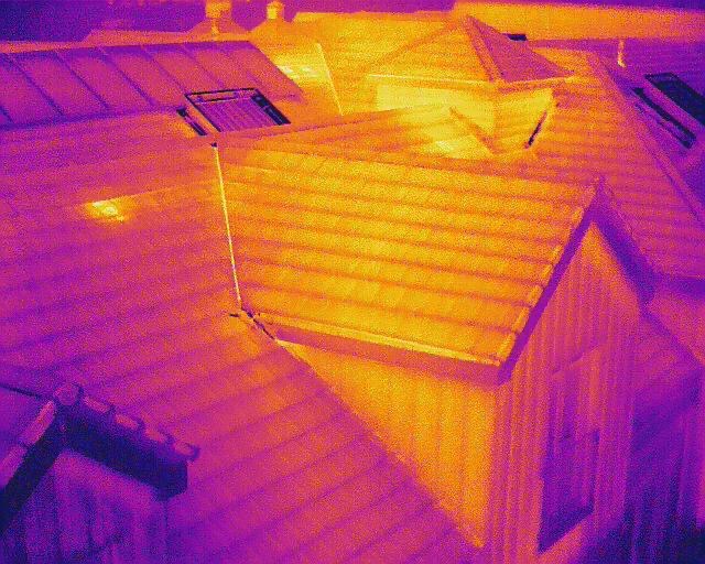 Thermal Imaging Roof Survey Image Royal Tunbridge Wells